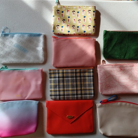 10 Ipsy Makeup Cosmetic Bags Empty - Picture 2 of 2